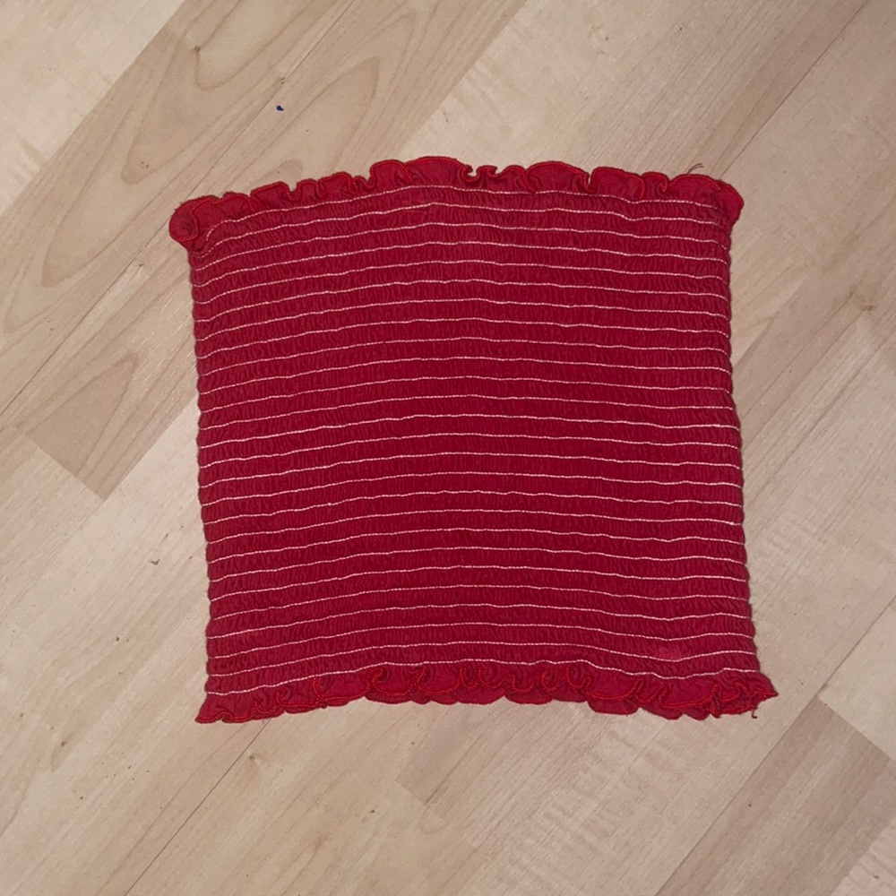 Brandy Melville Red Tube Top